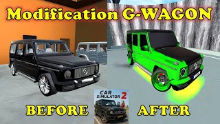 Modification Mercedes G Wagon | Car Simulator 2 | New Update | CS2 screenshot 5