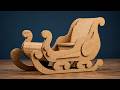 DIY: How to make Santa Claus with Sleigh from Plastic Bottle &amp; Cardboard| Origami Craft Ideas