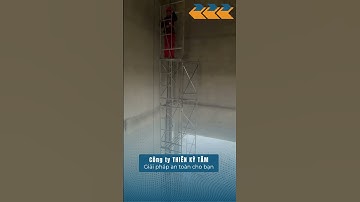 Công nhân làm việc với giàn giáo tiệp cao nguy hiểm #antoanlaodong #baoholaodong #reels #shortvideo