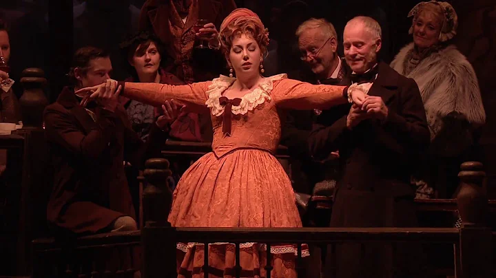 Jennifer Rowley as Musetta in Act II of Puccini's ...