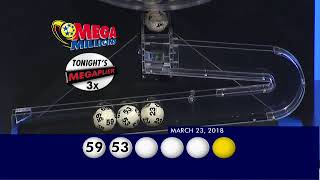 MegaMillions Drawing 03-23-2018