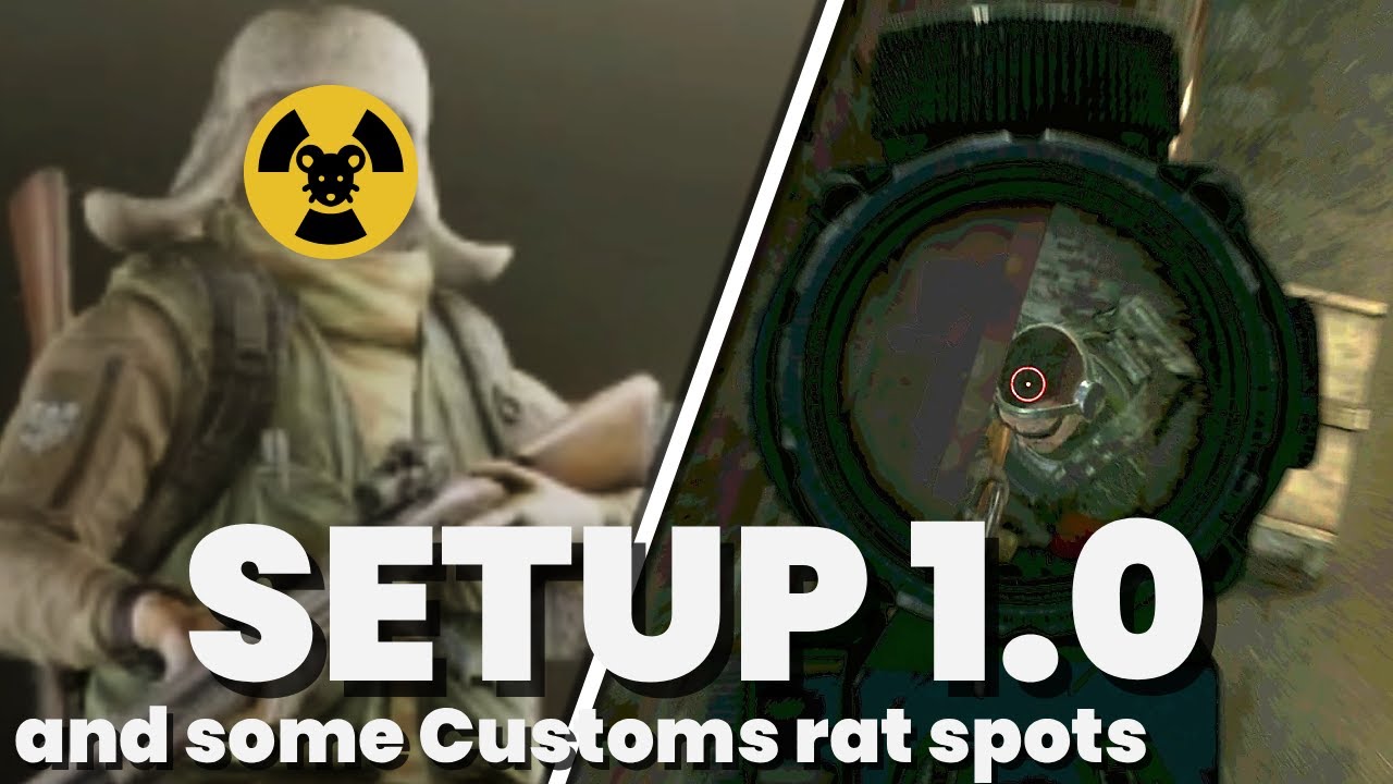 Ratting Setup and Customs Rat Spot Guide - 6 Spots I used and One Extra! | Escape From Tarkov 1.0