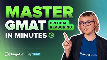 GMAT Critical Reasoning: How to Ace Assumption Questions | Tips by a Perfect Scorer