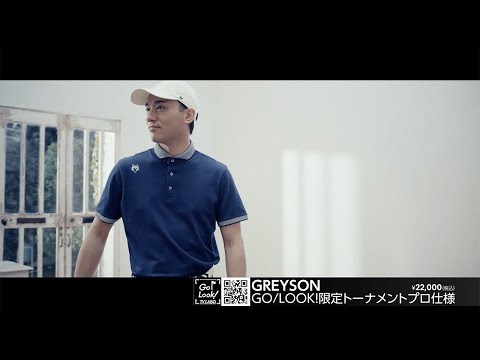 サイズ：L GREYSON グレイソン  半袖ポロシャツ ドラゴン 総柄 ブルー系 [240101427952] ゴルフウェア メンズ ストスト サイズ：L GREYSON グレイソン 半袖ポロシャツ ドラゴン 総柄