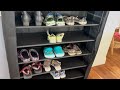 Shoe Rack with cover Be sure to watch BEFORE buying!