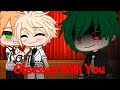 Deku's Obsession || V!DekuBaku/BakuV!Deku(?) || Gacha Club || Mha/Bnha || ⚠️ Kissing Warning ⚠️