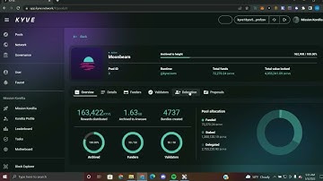 Delegate & Undelegate from Kyve Pool