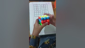 HOW to solve  bubble  cube in easy way with algorithm #shots @chotucubesolver