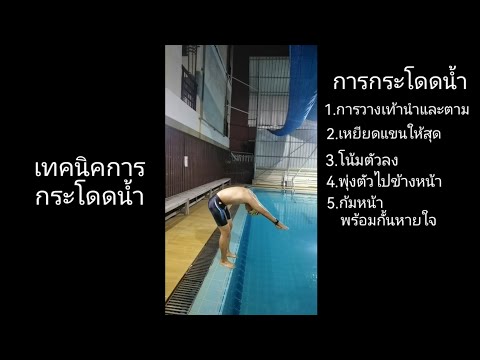 วีดีโอ: วิธีการกระโดดลงไปในสระว่ายน้ำ: 12 ขั้นตอน (พร้อมรูปภาพ)