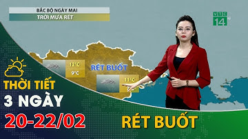 Thời tiết 3 ngày tới (20/02 đến 22/02):Bắc Bộ sẽ diễn ra rét hại, rét đậm trên diện rộng| VTC14