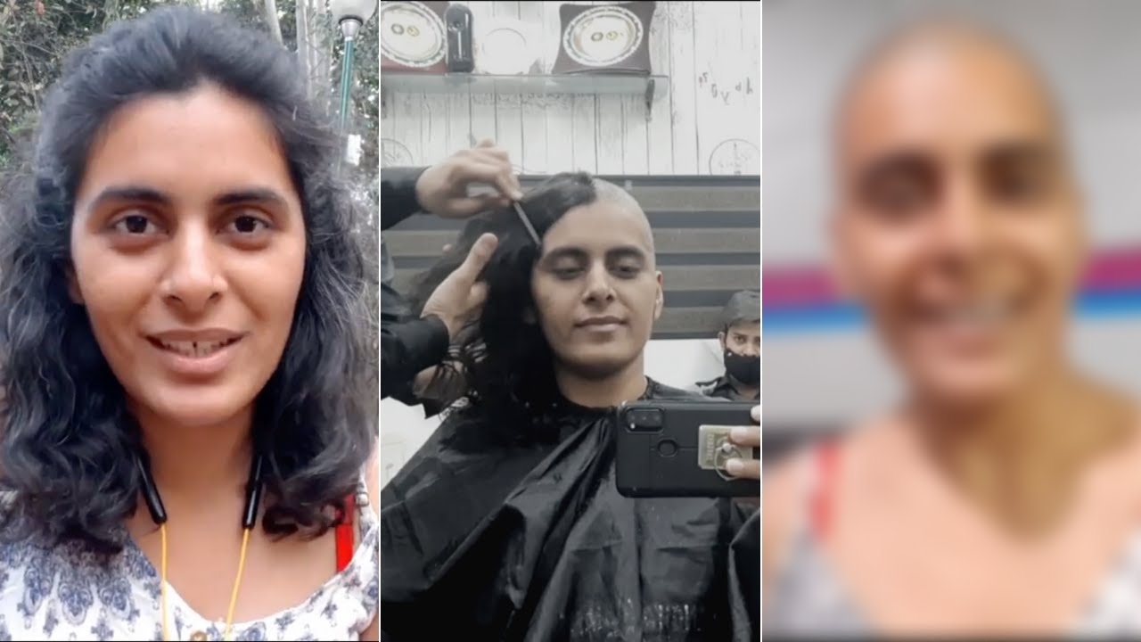 Got my head shaved for the 1st time! (Headshave Vlog)
