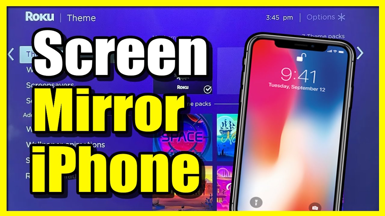 How to Screen Mirror your iPhone to Roku Device (Easy Method