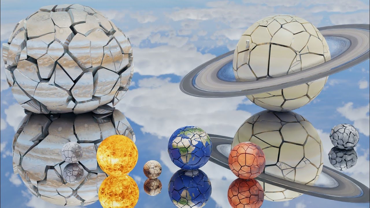 planet break | Solar System Planet Size Comparison 3D | EP. 1