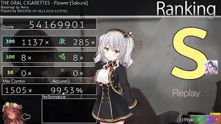 THE ORAL CIGARETTES - Flower [Sakura]+HR 99.53% FC (515pp)