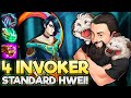 4 invoker  aint no hwei  tft inkborn fables  teamfight tactics