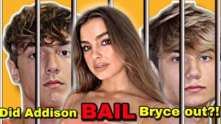 Did Addison BAIL Bryce out of JAIL?!, Did Bryce Hall go to JAIL for Josh Richards?!