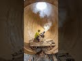 Inside the World’s First Coconut House! (Extreme Build) 🥥🔥#HadyRaie #ApexLapse #anime#diy