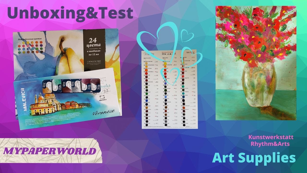 🌺Unboxing&Test MyPaperWorld🌺