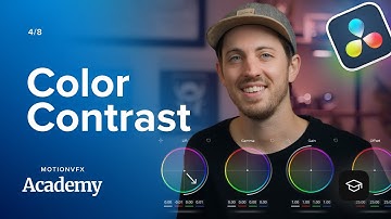Discover Color Contrast — DaVinci Resolve Color Grading Academy 4/8 — MotionVFX