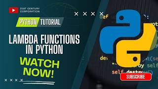 Lambda Functions in Python | Full Tutorial for Beginners