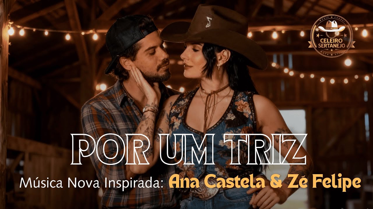 “POR UM TRIZ” | Música Original Sertaneja | Inspirada Ana Castela e Zé Felipe – (IA)