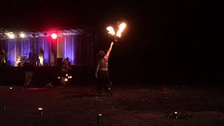 Quantuum Fire Double Contact Sword performance