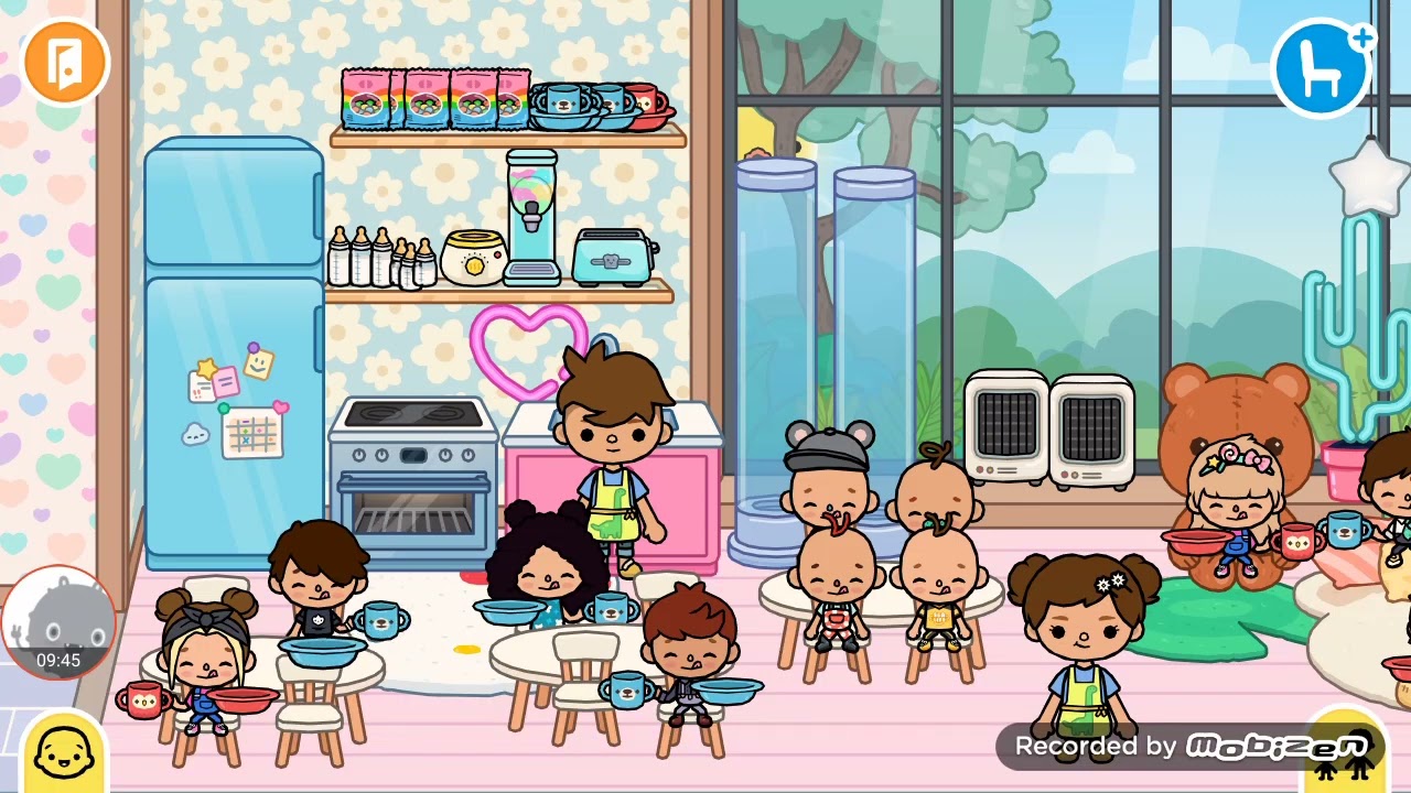 apresentando a creche Malu muitas brincadeiras