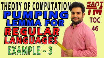 Pumping Lemma for Regular language Problem Example 3