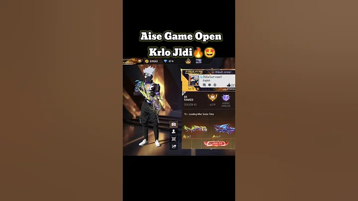 How to Open Free Fire🔥🥳 | Free Fire loading problem | FF server problem | FF login problem #shorts