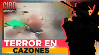 Sicarios arrojan cuerpos desmembrados frente al Palacio Municipal de Cazones, Veracruz | Ciro