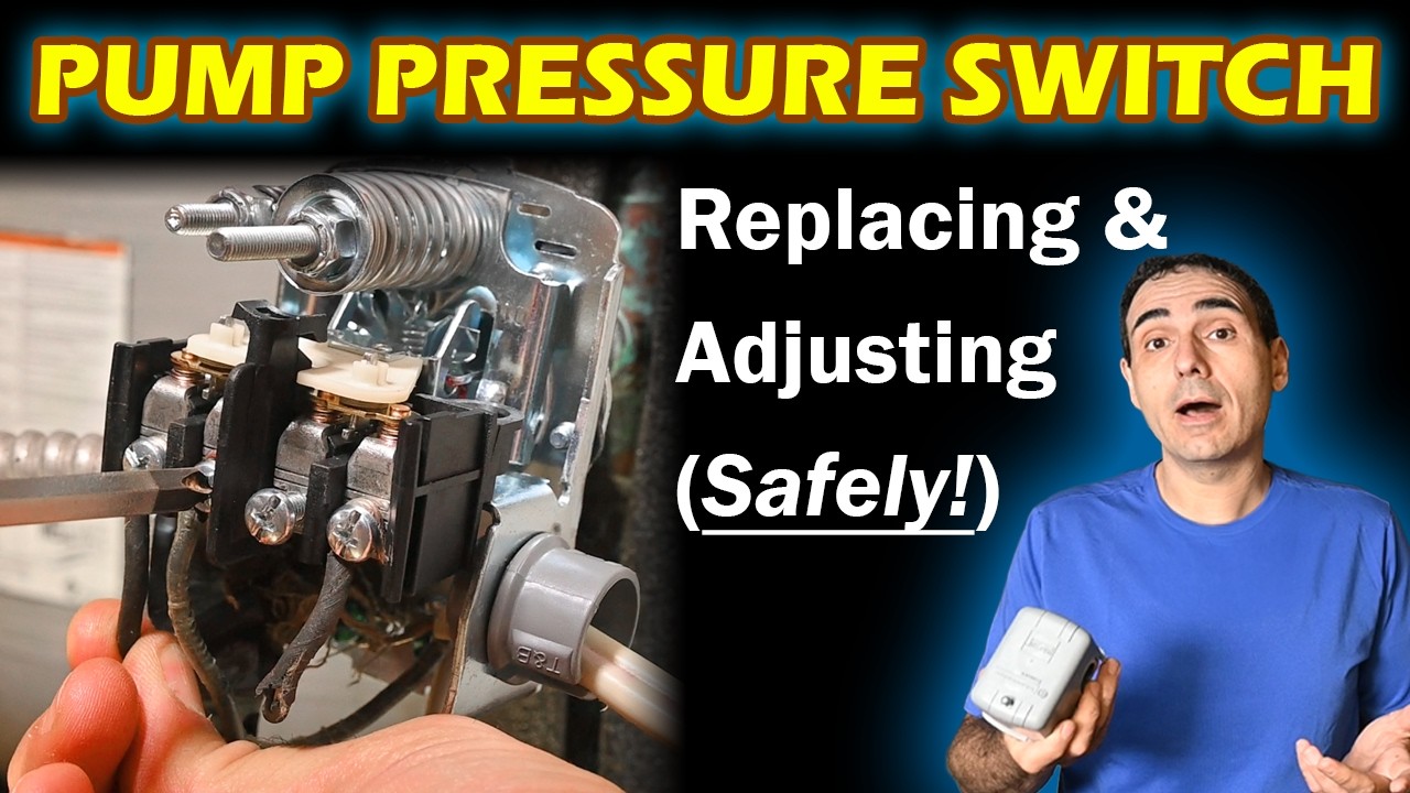 DIY Pumptrol Well Pump Pressure Switch Installation - Safely and Easily ...