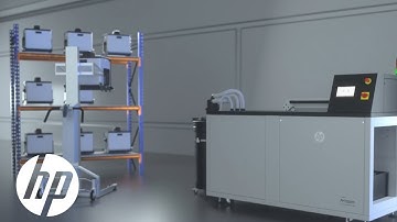 HP JF 5200 Series 3D Automatic Unpacking Station: Consistent, Automatic Unpacking | 3D Printing | HP