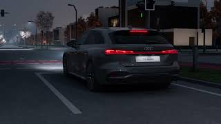 Audi S5 Avant Digital OLED Rear Lights Animation