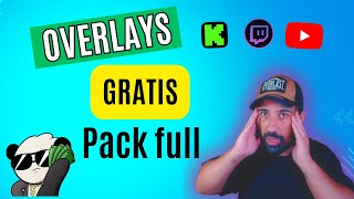 descargar Pack 50 Overlays Gratis  Streaming 2025