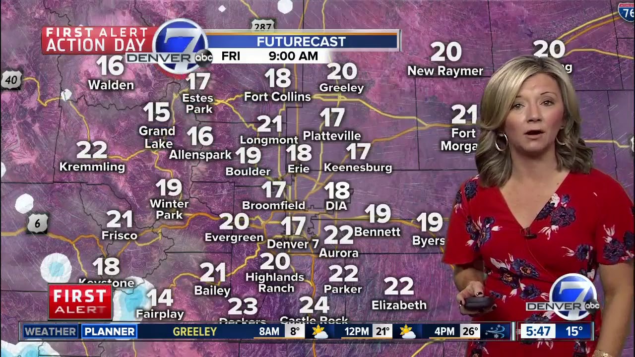 Friday morning weather: First Alert Action Day