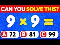 Can You Pass This Maths Quiz...? ➗????✖️ | Easy, Medium, Hard, Impossible