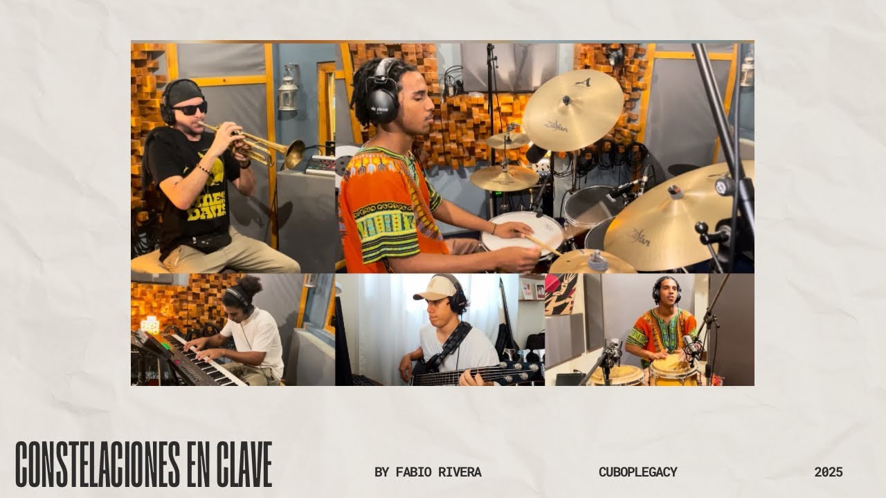 “Constelaciones en clave” by Fabio Rivera w/Alejandro Delgado & CuBop Legacy