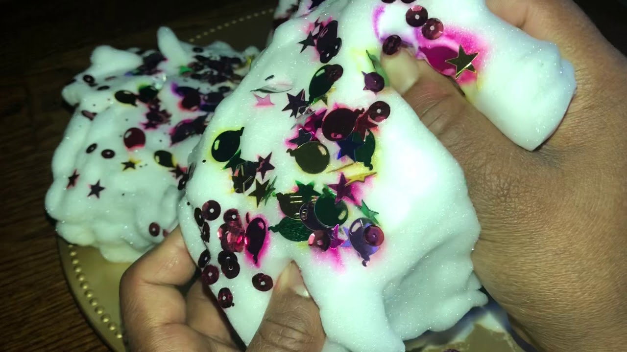 Foam “cakes” YouTube