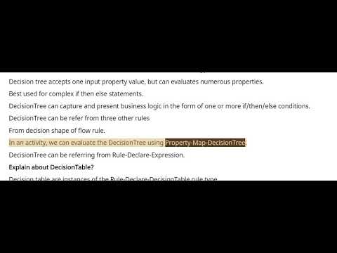 Pega Interview questions and answers decision rules