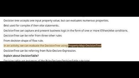 Pega Interview questions and answers decision rules