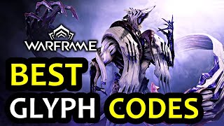 Warframe : Warframe All Glyph Codes & Item Codes 2023