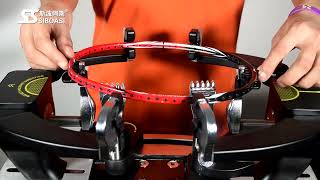 S3169 SIBOASI tennis stringing machine tutorial