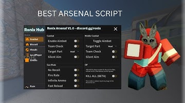 [NEW] BEST ARSENAL SCRIPT [RONIX HUB] 2025