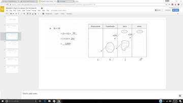 Module 3 Topic H Lesson 34 Homework