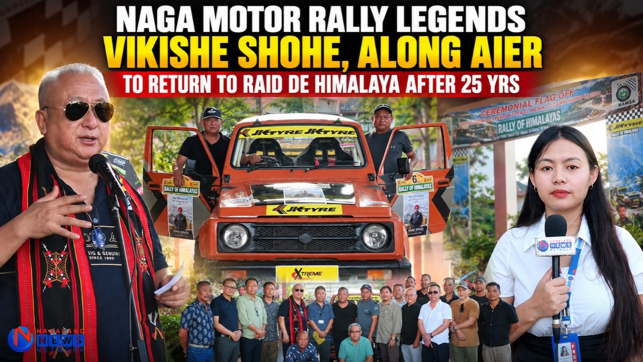 NAMSA FLAGS OFF VETERAN RALLY DRIVERS FOR RAID DE HIMALAYA