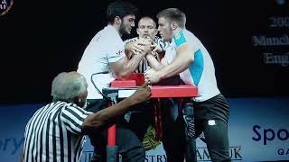 Armwrestling World champion 2023 Youth men 80 Kg Right Arm