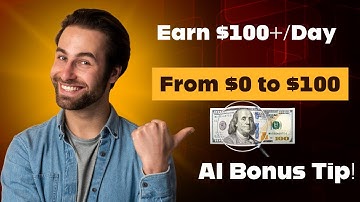 6 Side Hustles to Earn $100+ a Day | Bonus Tip at the End! | From $0 to $100 a Day in Side Hustles!