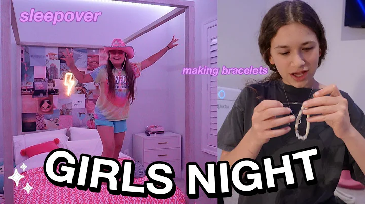 SLEEPOVER GIRLS NIGHT WITH MY SISTER!! | CILLA AND...