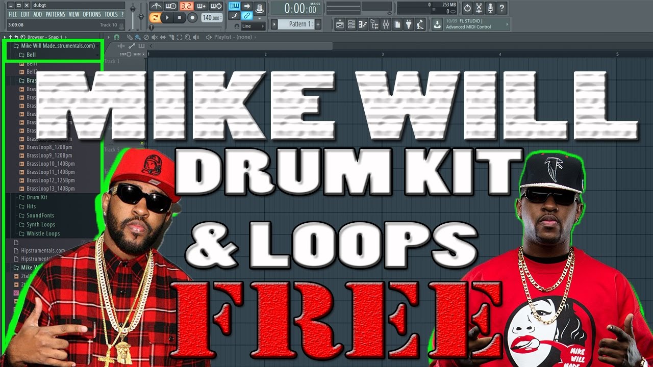 FREE Official MIKE WILL Drum Kit & LOOPS ( DOWNLOAD LINK ) FL STUDIO