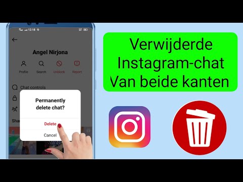 Hoe Instagram-chat permanent van beide kanten te verwijderen